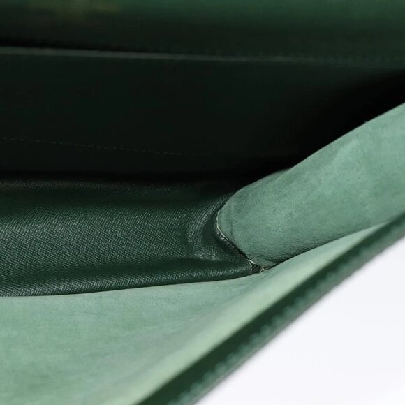 LOUIS VUITTON Taiga Porte Documents Angara Bag Epicea M30774 LV Auth ki5891 - Picture 12 of 16